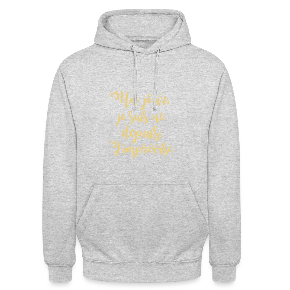 Unisex ,sweatshirt,Hoodie, confortable apparel, - light heather grey