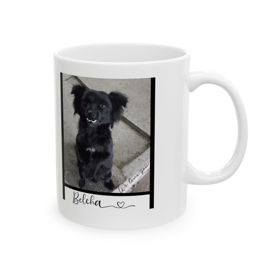 Charming Pet Portrait Ceramic Mug, Personalized Gift for animal Lovers, Cat Themed Coffee Cup, Birthday, Holiday Decor, Unique Kitchenware