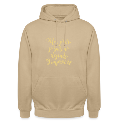 Unisex ,sweatshirt,Hoodie, confortable apparel, - beige