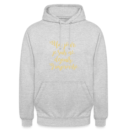 Unisex ,sweatshirt,Hoodie, confortable apparel, - light heather grey