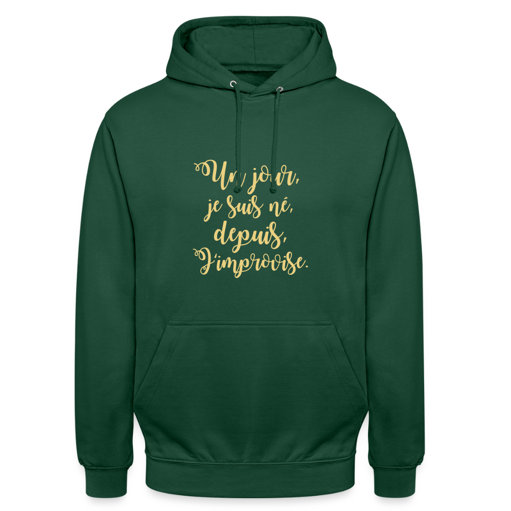 Unisex ,sweatshirt,Hoodie, confortable apparel, - bottle green